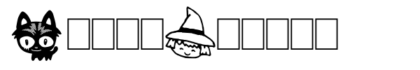 HalloCuties font