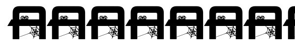 Spider Font font preview