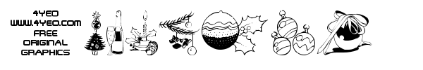 4YeoXmas font