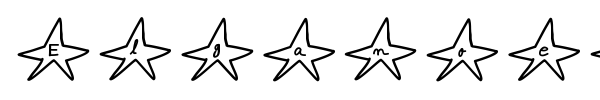 Elganoel font