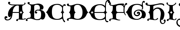 King Xmas font