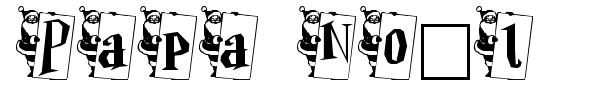 Papa Noel font