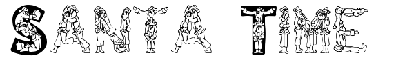 Santa Time font