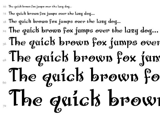 Santas Big Secret BB font waterfall