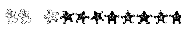 WW Gingerbread font