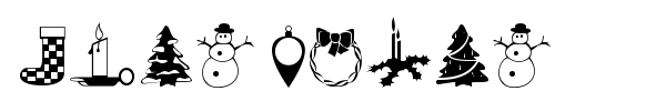Xmas Dings font