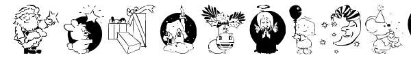 Xmas Promotions Symbols font