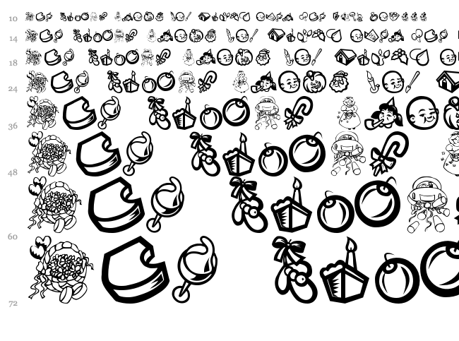 Occasiones font waterfall
